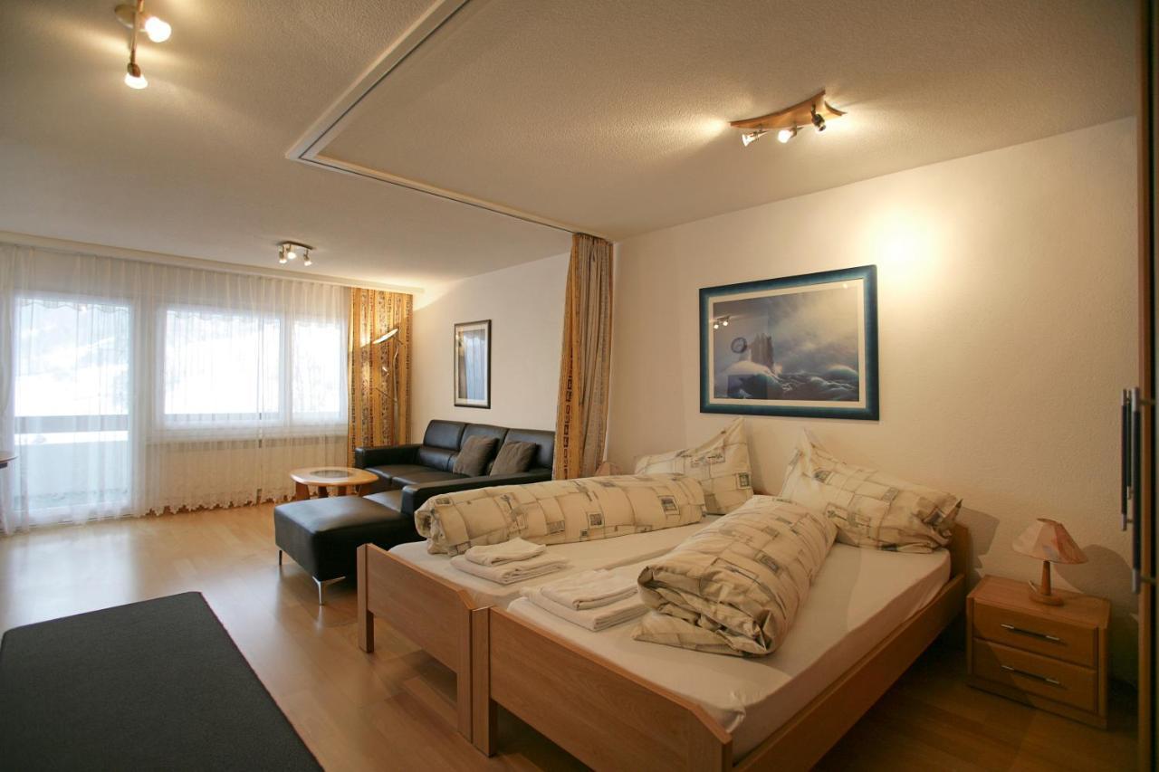 Baron / Baronesse Apartments Leukerbad Bagian luar foto