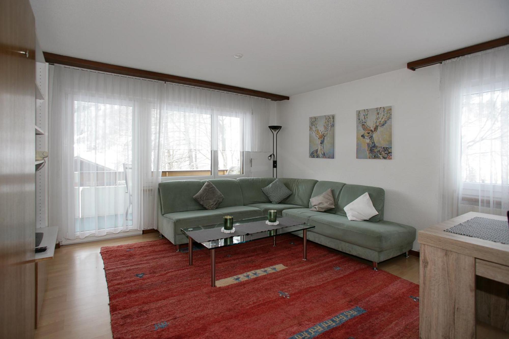 Baron / Baronesse Apartments Leukerbad Ruang foto