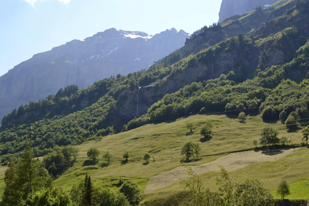 Baron / Baronesse Apartments Leukerbad Bagian luar foto